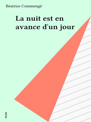 cover image of La nuit est en avance d'un jour